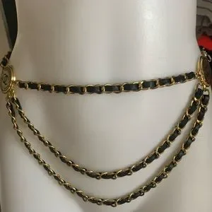 Chanel 31 rue cambon Paris iconic vintage chain belt 1954 series good condition CHANEL | Accessories | Chanel 3 Rue Cambon Paris Iconic  main image 2